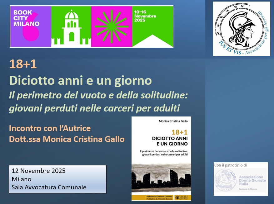 Ius Et Vis alla "Book City 2025" a Milano il 12 novembre 2025