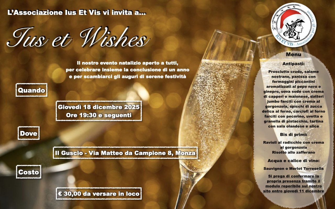 Natale 2025: Ius Et Wishes!