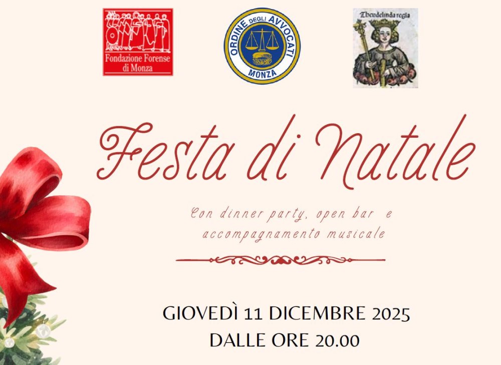 11/12/2025: Festa di Natale dell'Ordine di Monza