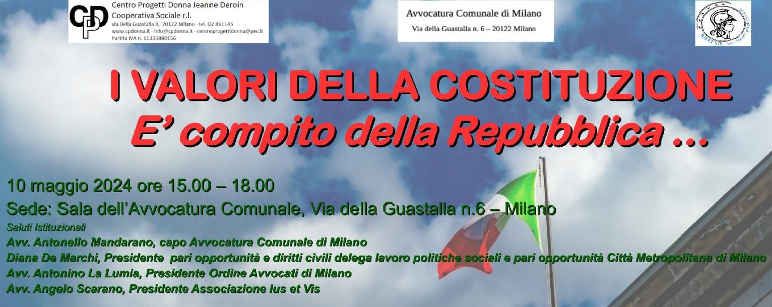 Ius Et Vis alla "Civil Week" a Milano il 10 maggio 2024