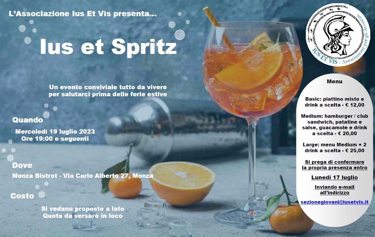 Ius et Spritz!