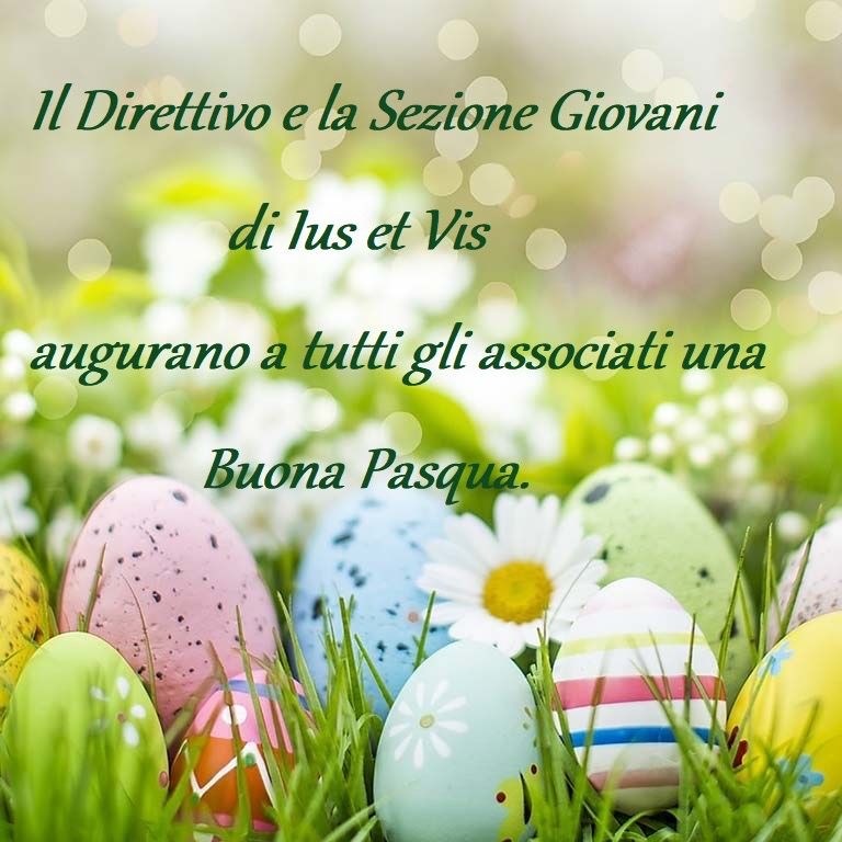 Buona Pasqua 2022 dall'Associazione Ius Et Vis!