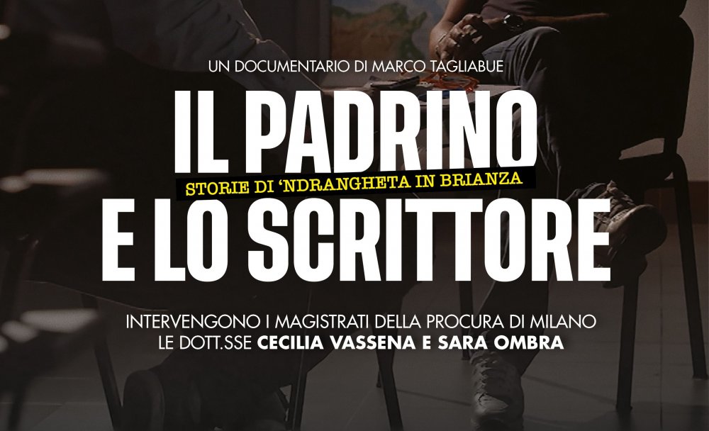 30/09/2022: incontro &quot;Il Padrino e lo Scrittore: storie di &#039;Ndrangheta in Brianza&quot;